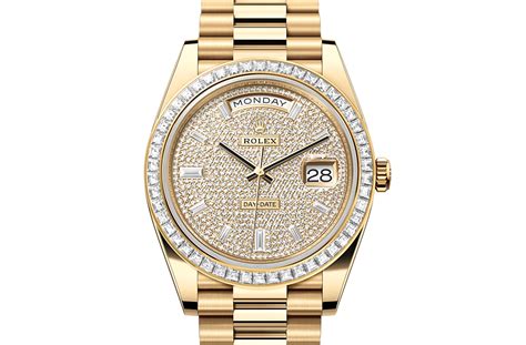 100 000 day date diamond rolex